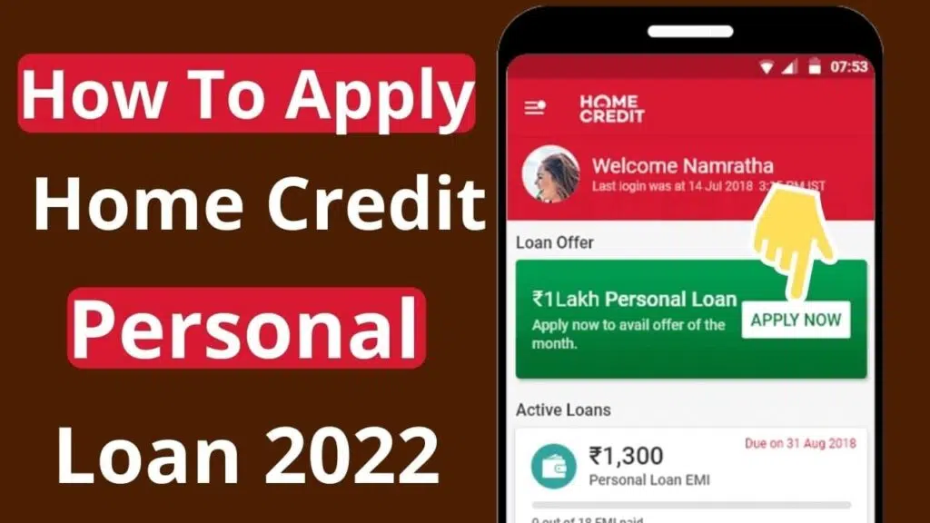 How To Apply Home Credit Personal Loan 2022 in hindi