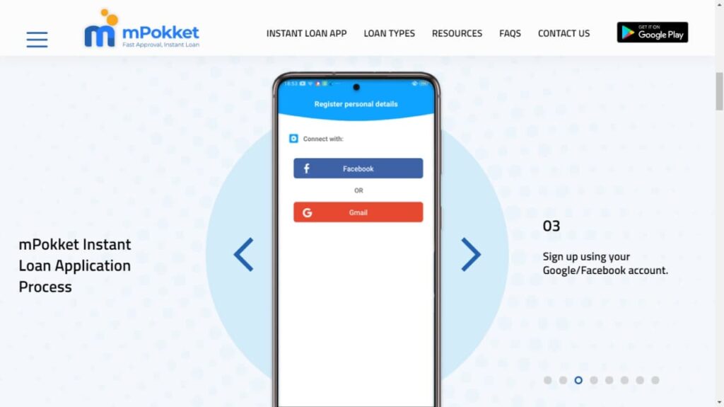 step 3 social platform se bhi login karr sakte hia