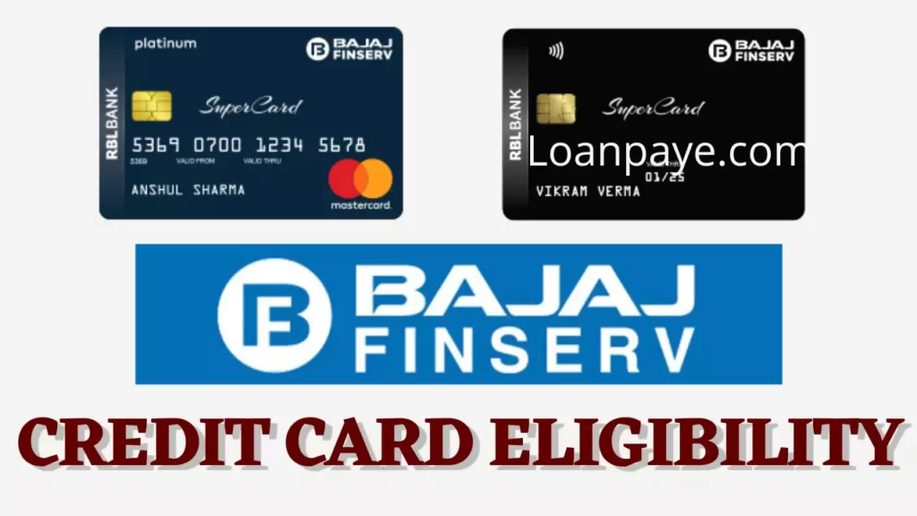 Bajaj Finserv Credit Card Eligibility in hindi