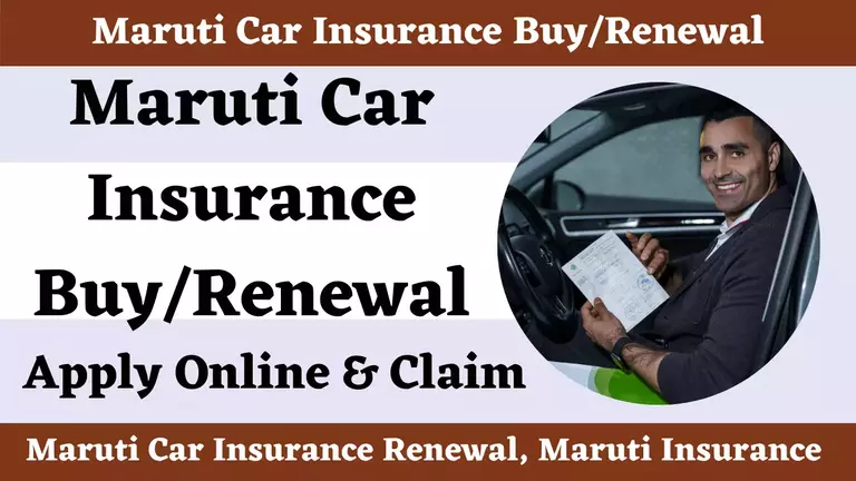 Maruti Car Insurance BuyRenewal Apply Online