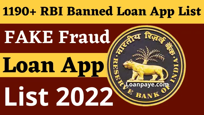 All fake loan app list rbi banned loan app list