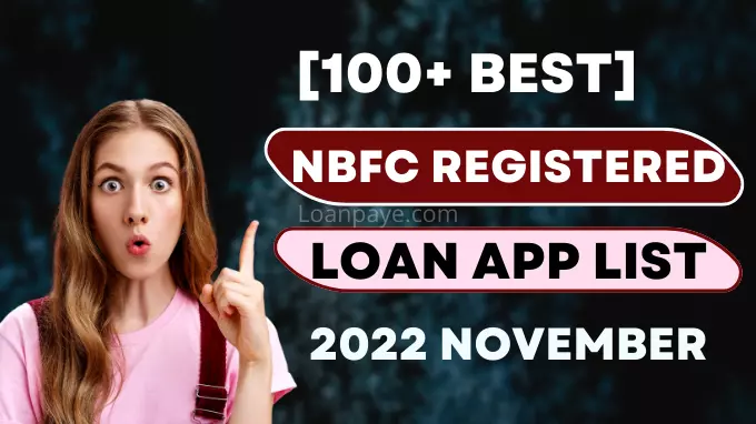100 plus nbfc registered loan app list november