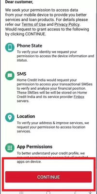 Aadhar card loan 5000 kaise milega home credit app se 
