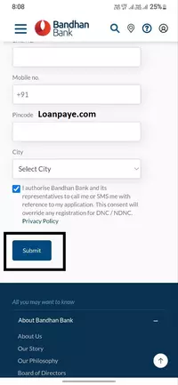 Bandhan Bank se bike loan kaise le hindi