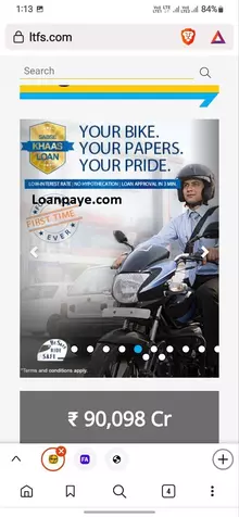 L&T Finance Se two wheeler Bike Loan Kaise Le online process