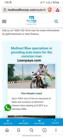 Muthood Fincorp Bike Loan Kaise Le online process