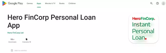 Simply Cash Hero Fincorp Loan App Playstore Screenshot