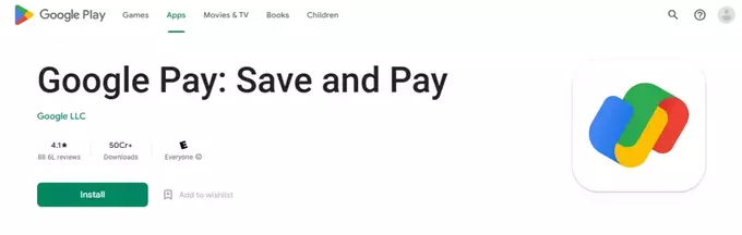 google pay Loan App Playstore Screenshot