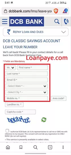 DCB bank mein online khata kaise kholen (5)