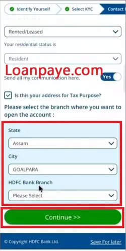 How to open hdfc bank saving account (12)