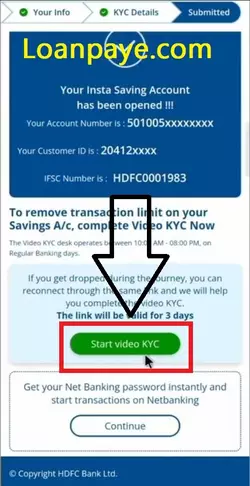 How to open hdfc bank saving account (2)