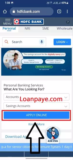 How to open hdfc bank saving account (20)