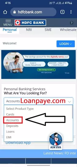 How to open hdfc bank saving account (22)