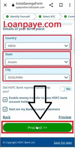 How to open hdfc bank saving account (5)