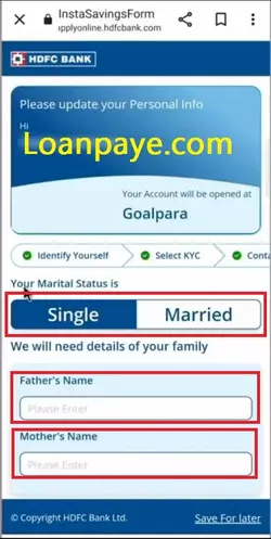 How to open hdfc bank saving account (8)
