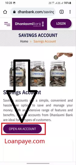 dhanalakshmi bank mein online account kaise khole (4)