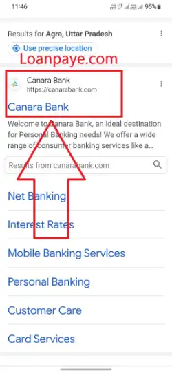 Canara Bank Internet Banking Registrtion (3)