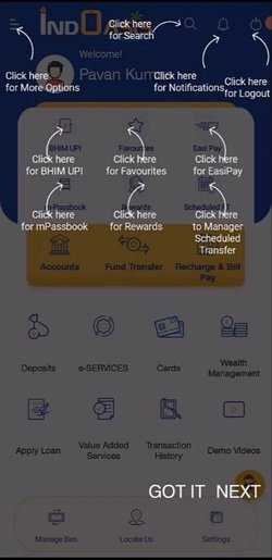 Indian Bank Mobile Banking Registration Online Hindi