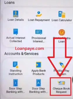 mobile banking se canara bank ka checkbook apply kare (2)