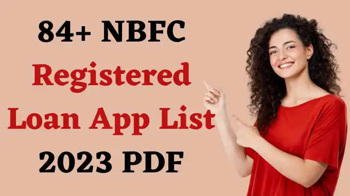 NBFC Registered Loan App List 2023 PDF