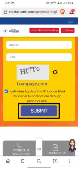 Equities Small Finance Bank Gold Loan Apply Online (8)