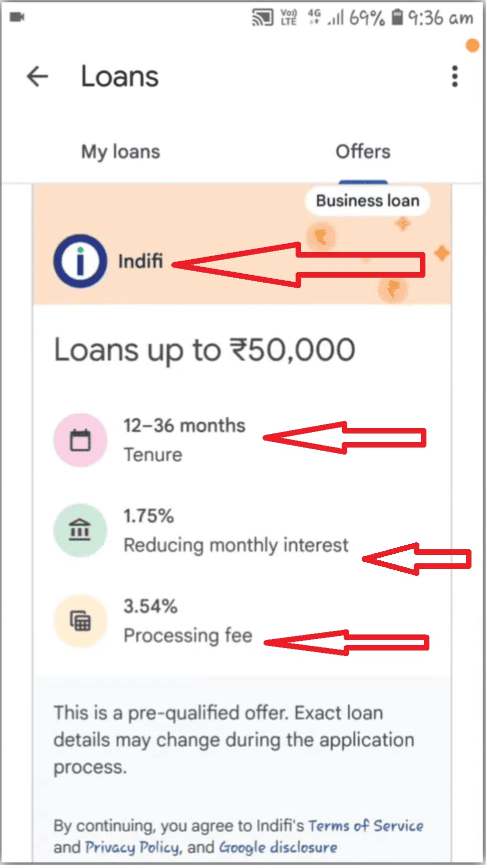 4 now choose Loan lending partener