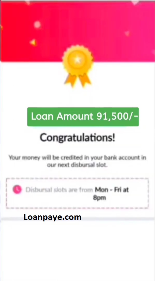 Congraulation your money credit into your bank account message from nira loan app