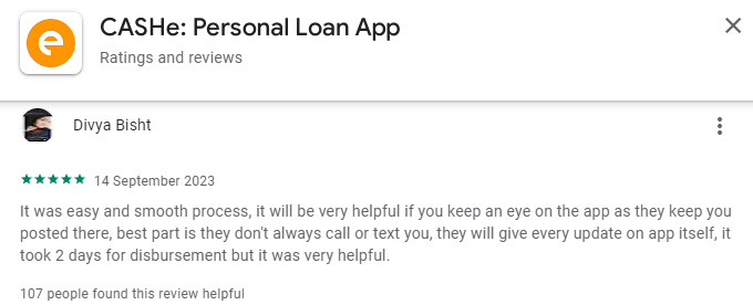 cashe loan app user reviews