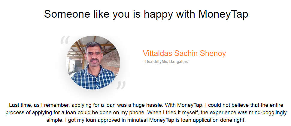 moneytap loan app user reviews