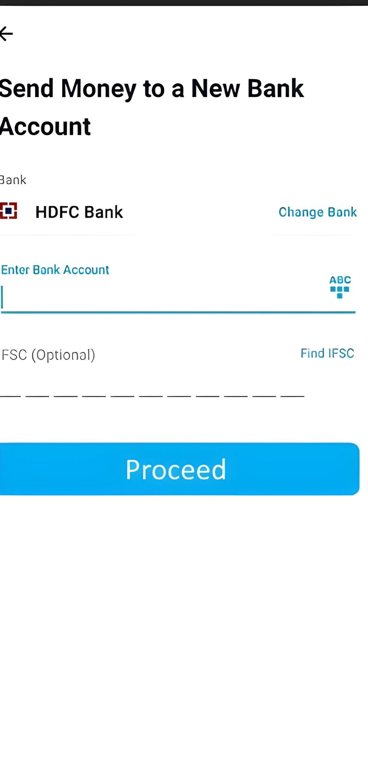 10 now enter bank account details for taking personal loan