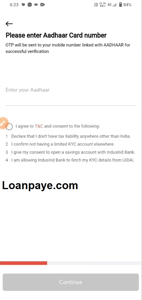 Step 13 indie app se personal loan