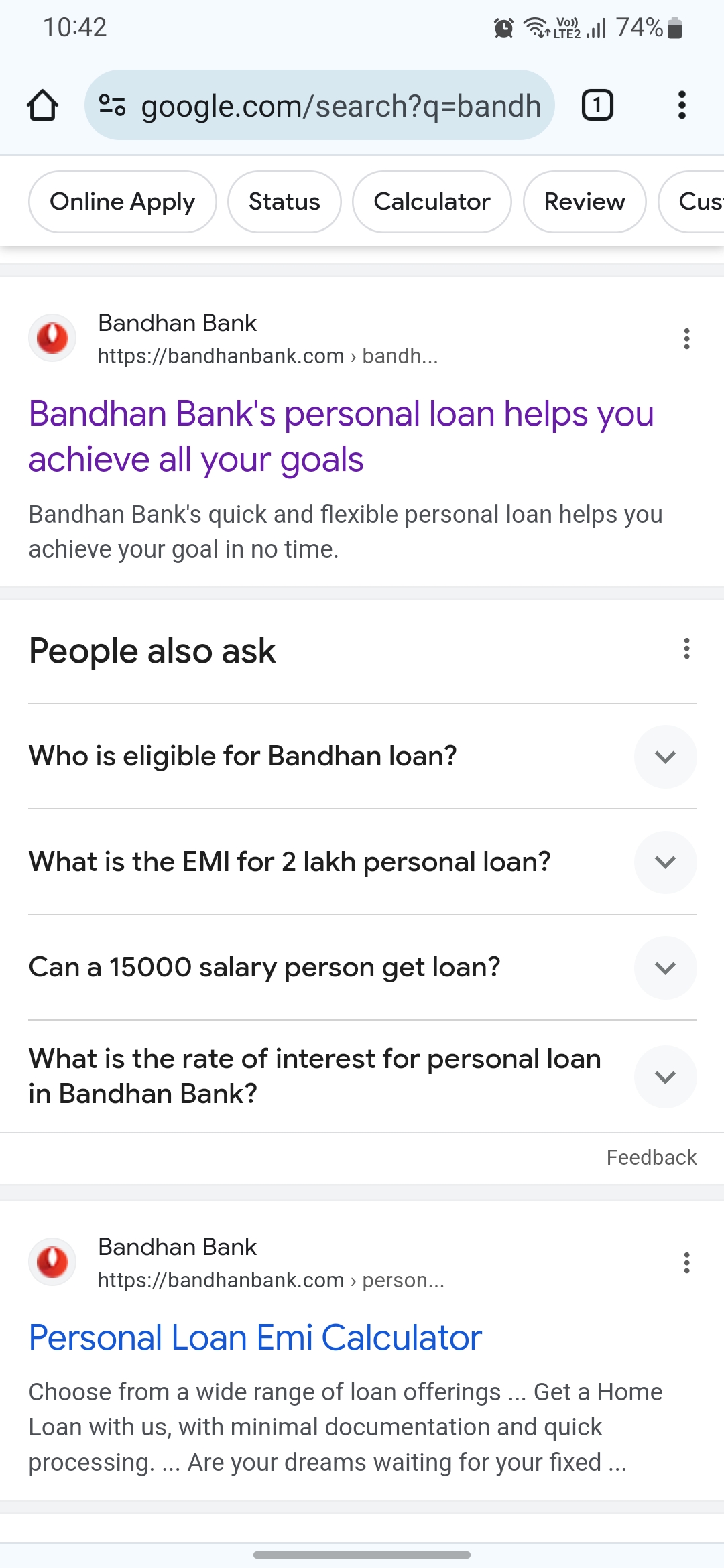 Bandhan bank se personal loan kaise le apply process