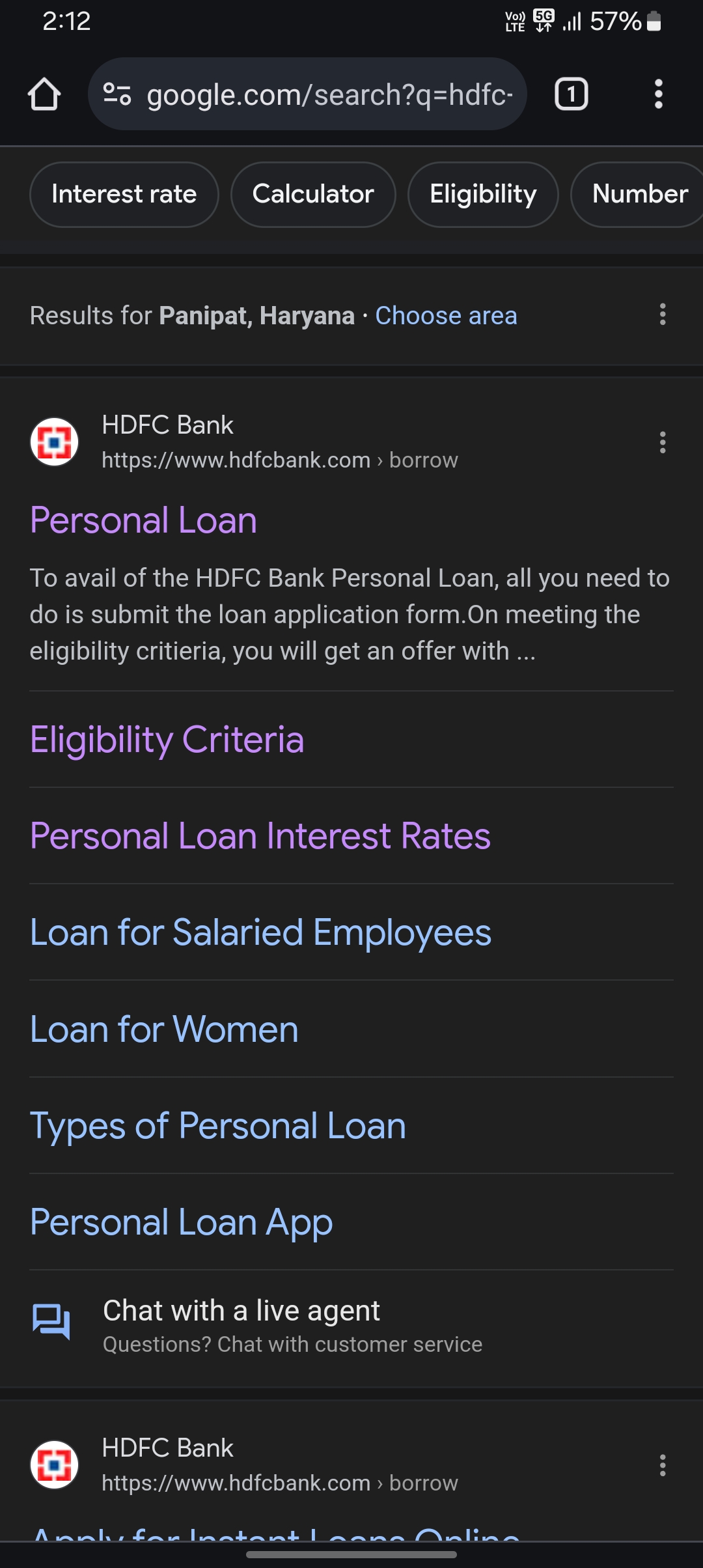 HDFC Bank personal loan online apply process step by step