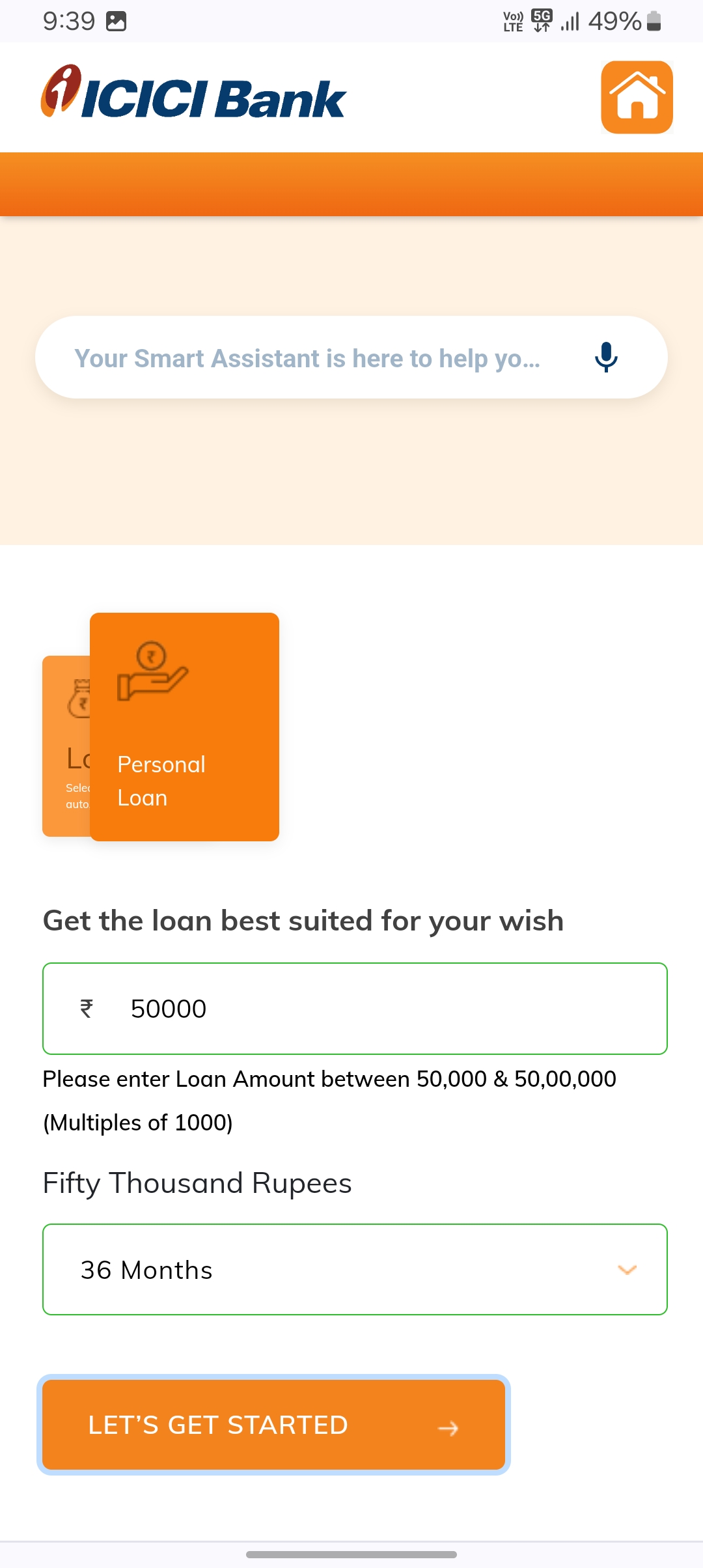 ICICI Bank personal loan apply process step by step