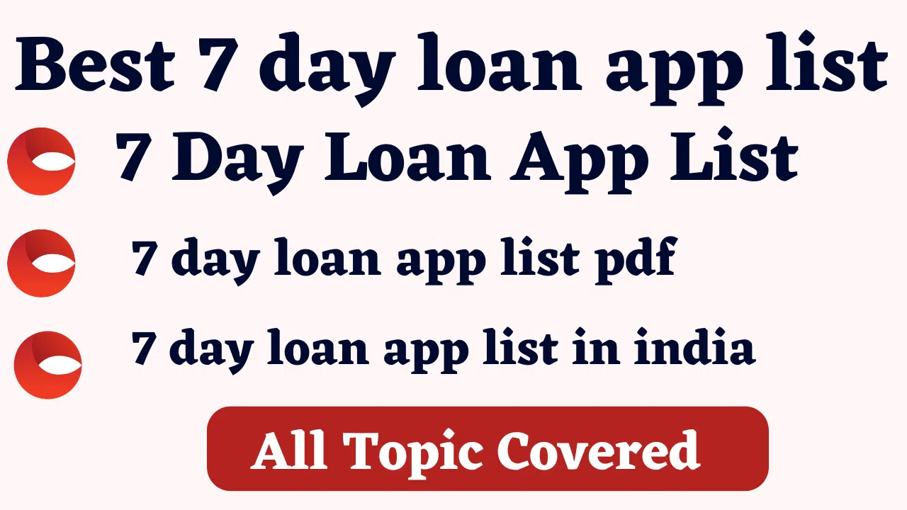 7 day loan app 